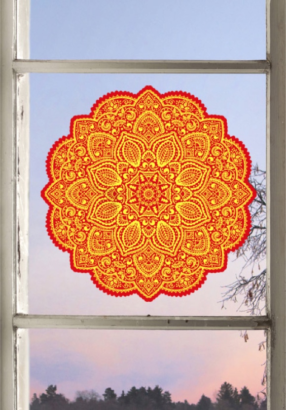 Fenstermandala 39