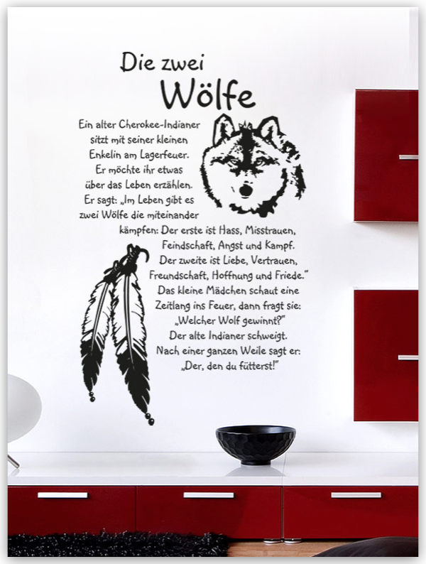 Die zwei Wölfe