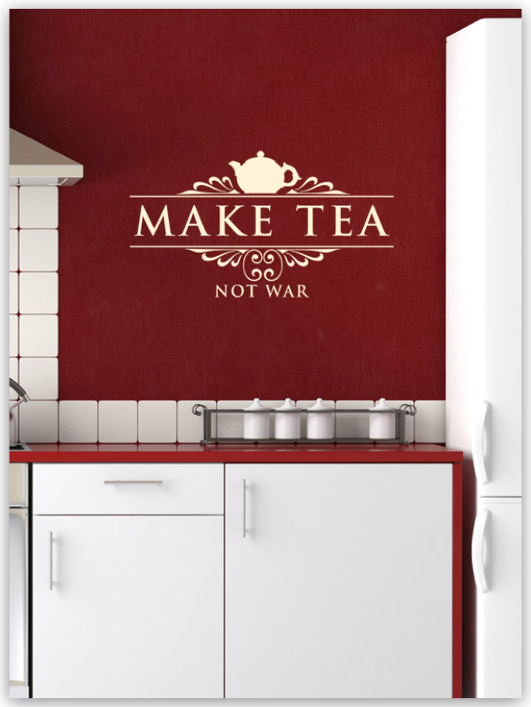 Make tea not war