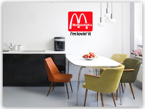 FastFood-Logo mit individuellem Namen