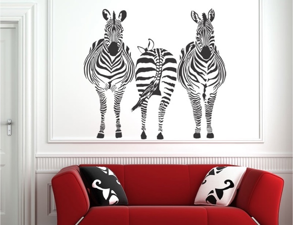 Drei Zebras